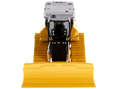 CAT Caterpillar D5 LGP Track Type Tractor Fire Dozer Yellow with Operator "High Line" Series 1/50 Diecast Model by Diecast Masters by Diecast Masters