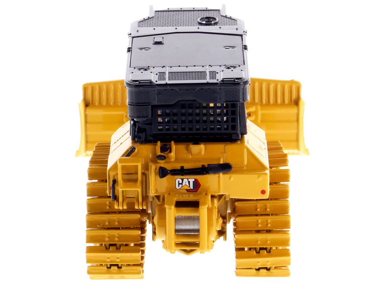CAT Caterpillar D5 LGP Track Type Tractor Fire Dozer Yellow with Operator "High Line" Series 1/50 Diecast Model by Diecast Masters by Diecast Masters