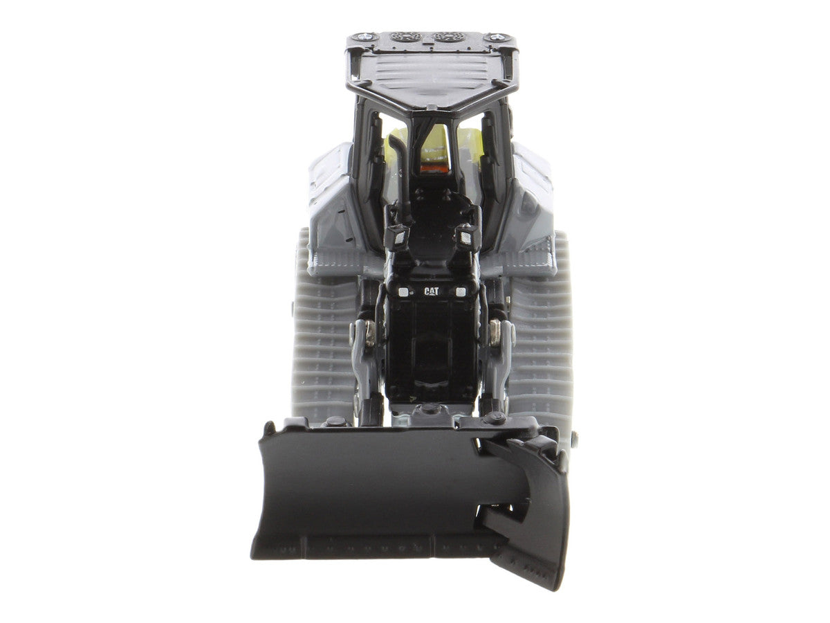 CAT Caterpillar D5 Track-Type Dozer "Centennial" Gray with Operator "High Line Series" 1/87 (HO) Diecast Model by Diecast Masters by Diecast Masters