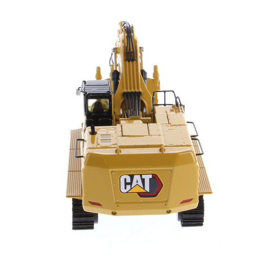 CAT Caterpillar 395 Next Generation Hydraulic Excavator "Mass Excavation Version" Yellow "High Line Series" 1/50 Diecast Model by Diecast Masters by Diecast Masters