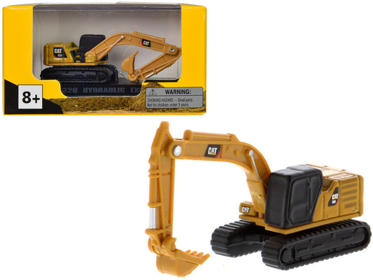 CAT Caterpillar 320 Hydraulic Excavator Yellow "Micro-Constructor" Series Diecast Model by Diecast Masters by Diecast Masters