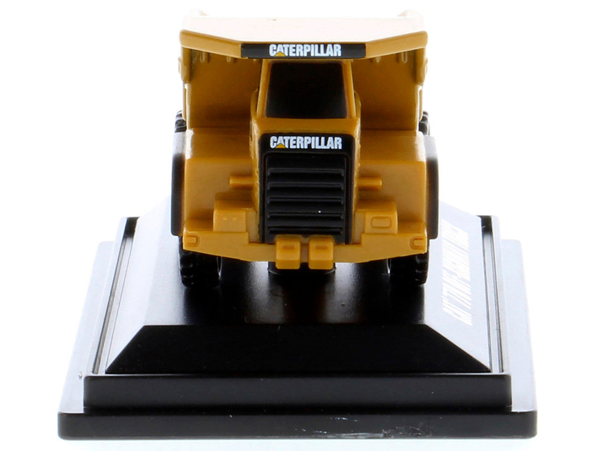 CAT Caterpillar 770 Off–Highway Truck Yellow "Micro-Constructor" Series Diecast Model by Diecast Masters by Diecast Masters