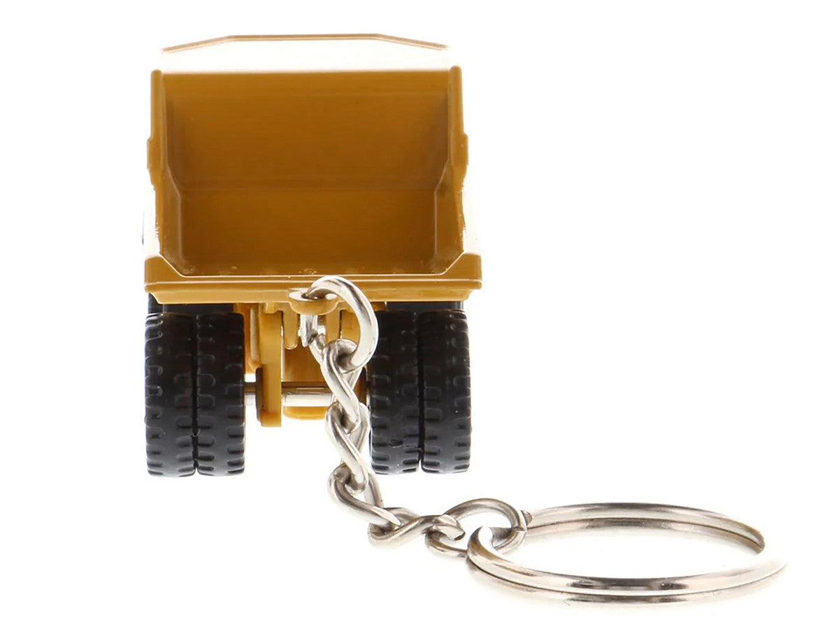 CAT Caterpillar 770 Off-Highway Truck Keychain Yellow Diecast Model by Diecast Masters by Diecast Masters