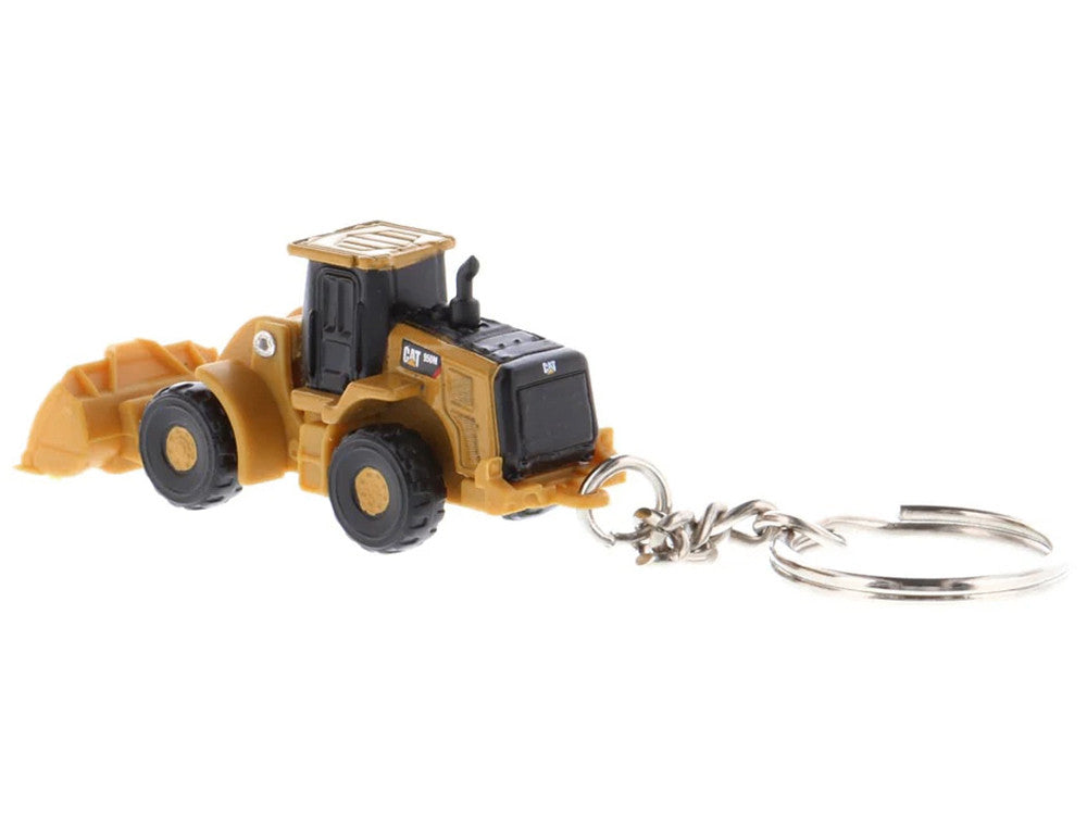 CAT Caterpillar 950M Wheel Loader Keychain Yellow Diecast Model by Diecast Masters by Diecast Masters