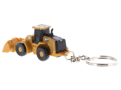CAT Caterpillar 950M Wheel Loader Keychain Yellow Diecast Model by Diecast Masters by Diecast Masters