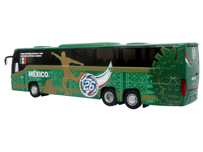 Scania Touring HD Coach Bus "Mexico National Football Team" Green with Graphics "International Federation of the Global Game" Series Limited Edition to 504 pieces Worldwide 1/87 (HO) Diecast Model by Iconic Replicas by Iconic Replicas
