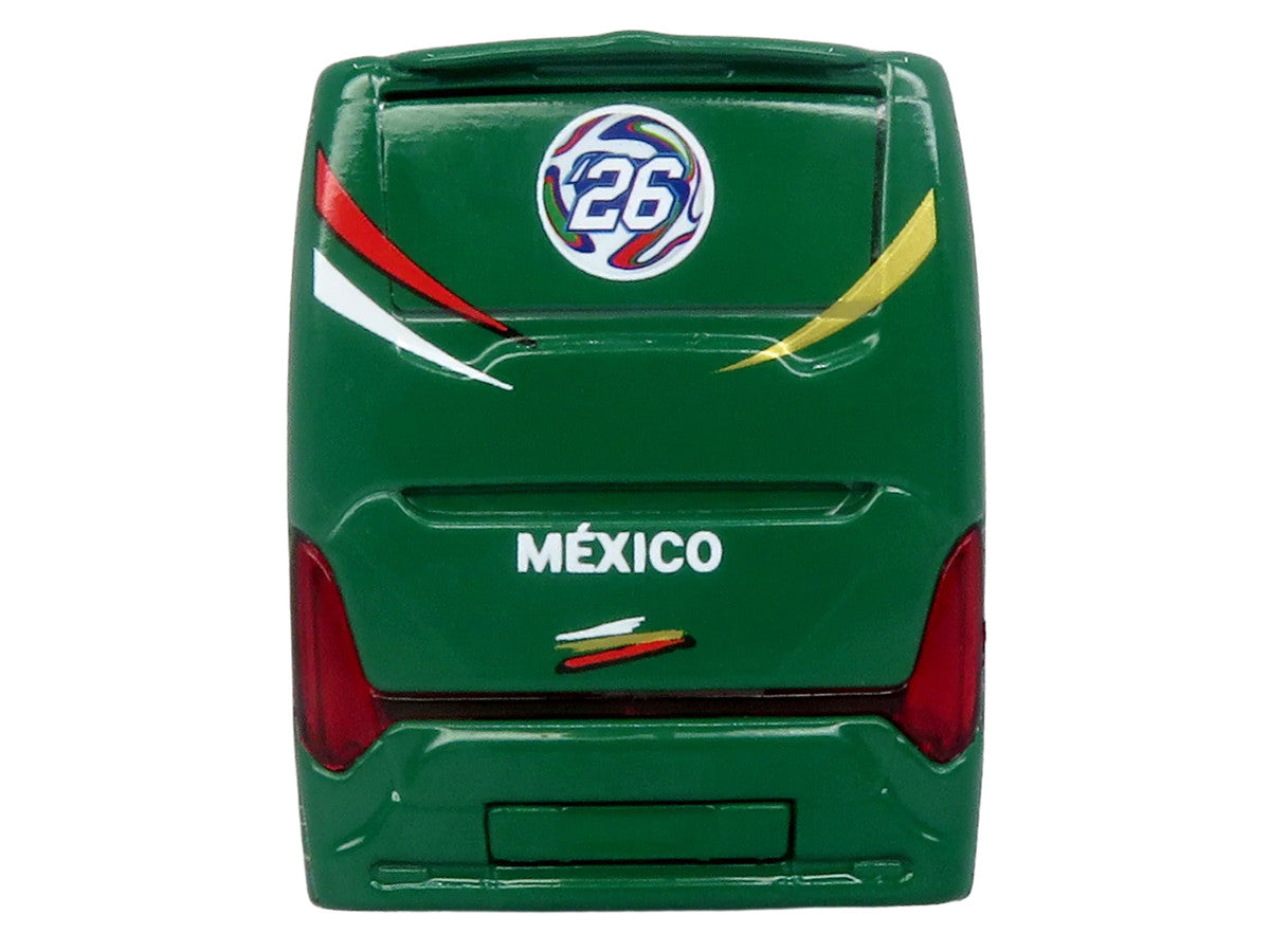 Scania Touring HD Coach Bus "Mexico National Football Team" Green with Graphics "International Federation of the Global Game" Series Limited Edition to 504 pieces Worldwide 1/87 (HO) Diecast Model by Iconic Replicas by Iconic Replicas