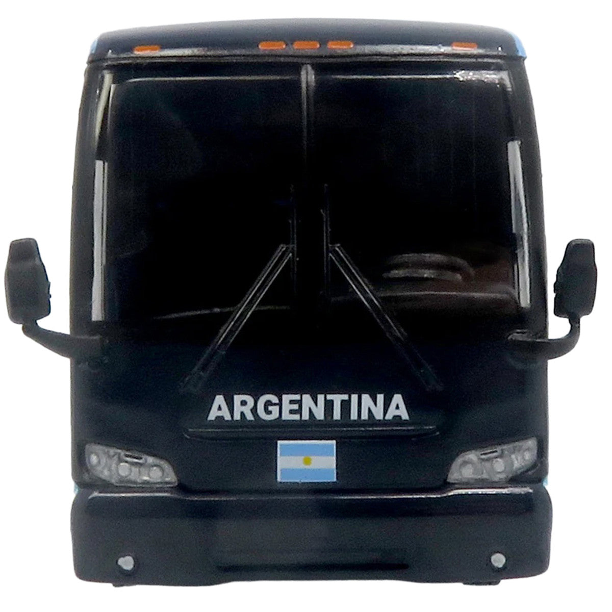 Prevost X3-45 Coach Bus "Argentina National Football Team" Blue with Graphics "International Federation of the Global Game" Series Limited Edition to 504 pieces Worldwide 1/87 (HO) Diecast Model by Iconic Replicas by Iconic Replicas