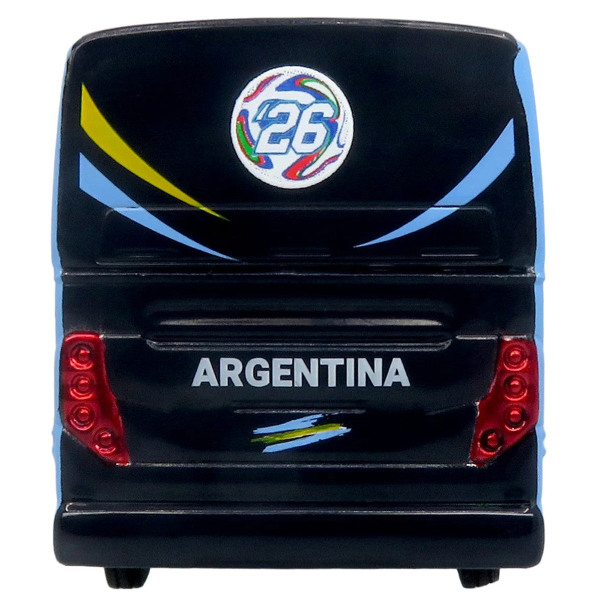 Prevost X3-45 Coach Bus "Argentina National Football Team" Blue with Graphics "International Federation of the Global Game" Series Limited Edition to 504 pieces Worldwide 1/87 (HO) Diecast Model by Iconic Replicas by Iconic Replicas