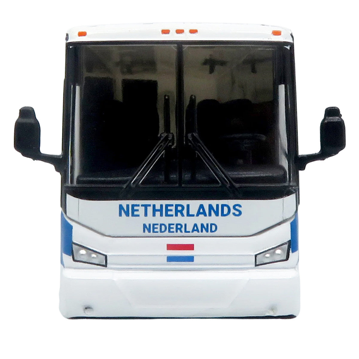 Van Hool CX-45 Coach Bus "Netherlands National Football Team" White with Graphics "International Federation of the Global Game" Series Limited Edition to 504 pieces Worldwide 1/87 (HO) Diecast Model by Iconic Replicas by Iconic Replicas