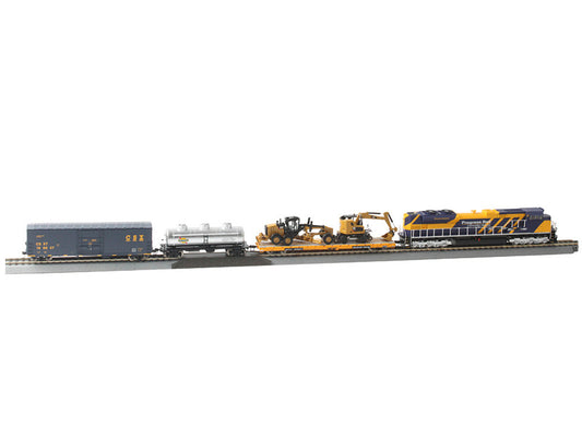 Progress Rail 100th Anniversary Train Set 1/87 (HO) Diecast Models by Diecast Masters by Diecast Masters