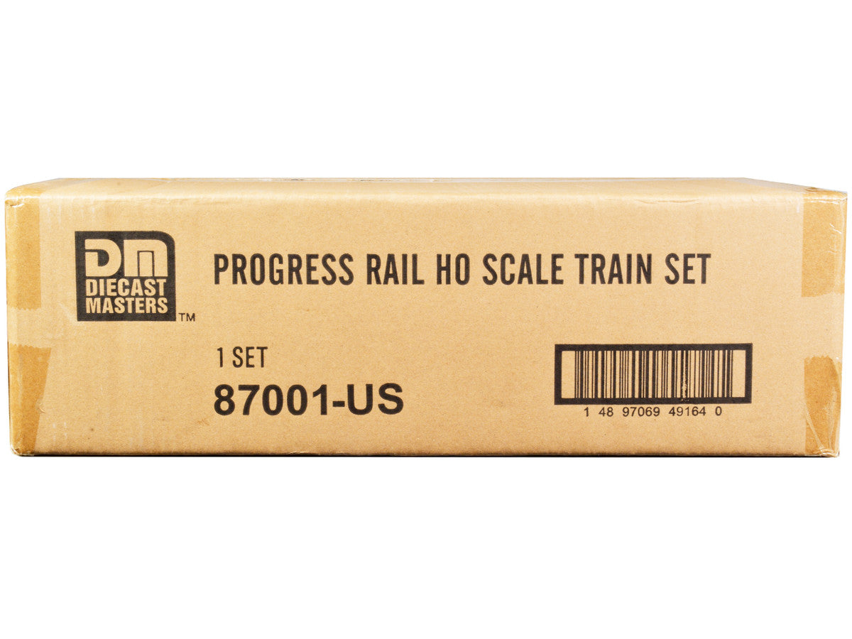 Progress Rail 100th Anniversary Train Set 1/87 (HO) Diecast Models by Diecast Masters by Diecast Masters