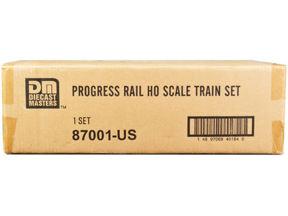 Progress Rail 100th Anniversary Train Set 1/87 (HO) Diecast Models by Diecast Masters by Diecast Masters