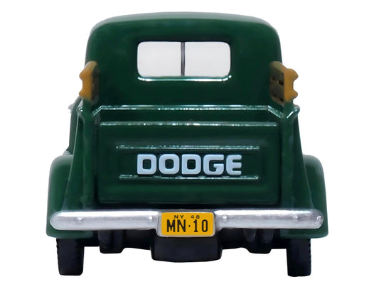1948 Dodge B-1B Pickup Truck Green "Railway Express Agency" 1/87 (HO) Scale Diecast Model Car by Oxford Diecast by Oxford Diecast