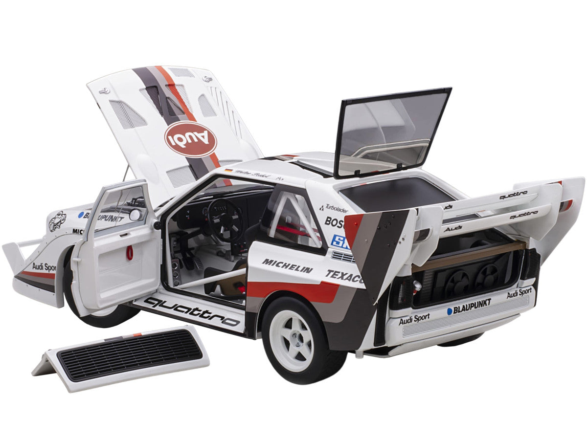 Audi Quattro S1 #1 Walter Roehrl Winner Pikes Peak (1987) 1/18 Model Car by Autoart by Autoart