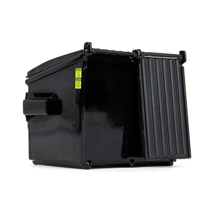 Refuse Trash Bin Black 1/34 Diecast Model by First Gear by First Gear