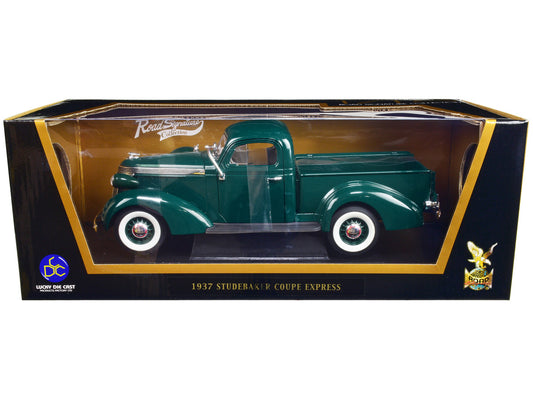 1937 Studebaker Express Pickup Truck Green 1/18 Diecast Model Car by Road Signature by Road Signature