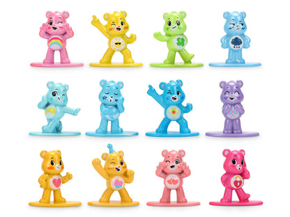 Set of 12 Diecast Figures "Care Bears" Franchise "Nano Metalfigs" Series Diecast Models by Jada by Jada