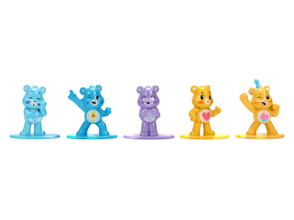 Set of 12 Diecast Figures "Care Bears" Franchise "Nano Metalfigs" Series Diecast Models by Jada by Jada