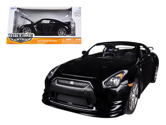 2009 Nissan GT-R R35 Black 1/24 Diecast Car Model by Jada by Jada