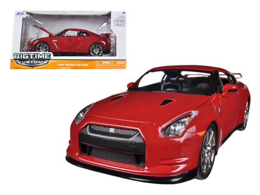 2009 Nissan GT-R R35 Red 1/24 Diecast Car Model by Jada by Jada