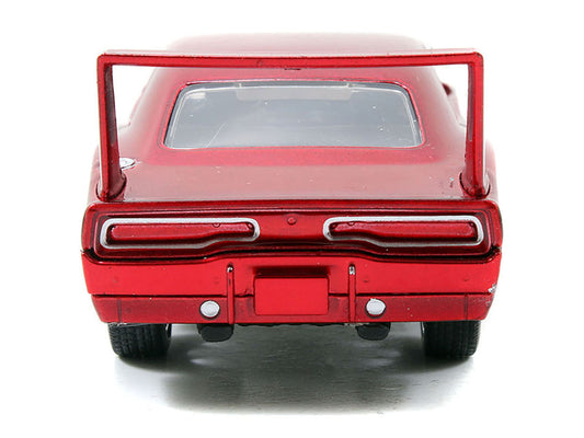 Dom's Dodge Charger Daytona Red Metallic "Fast & Furious 6" (2013) Movie "25 Years of Fast & Furious" Series die cast model car by Jada by Jada
