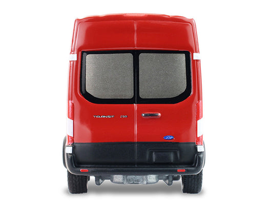 2019 Ford Transit LWB High Roof Van "Hobby Shop Auto Mechanic - Mobile Mechanic" Red with Car Jack and Battery "The Hobby Shop" Series 17 1/64 Diecast Model Car by Greenlight by Greenlight