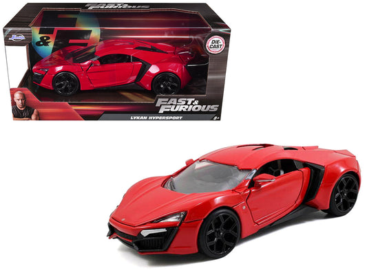 Lykan Hypersport Red "Fast & Furious 7" (2015) Movie 1/24 Diecast Model Car by Jada by Jada