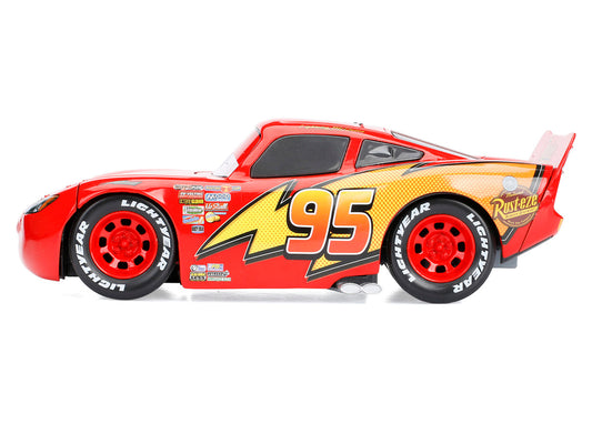Lightning McQueen #95 Red Disney & Pixar "Cars" Movie "Hollywood Rides" Series Diecast Model Car by Jada by Jada
