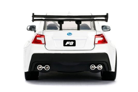 Mr. Little Nobody's Subaru WRX STI White "Fast & Furious F8: The Fate of the Furious" Movie 1/24 Diecast Model Car by Jada by Jada