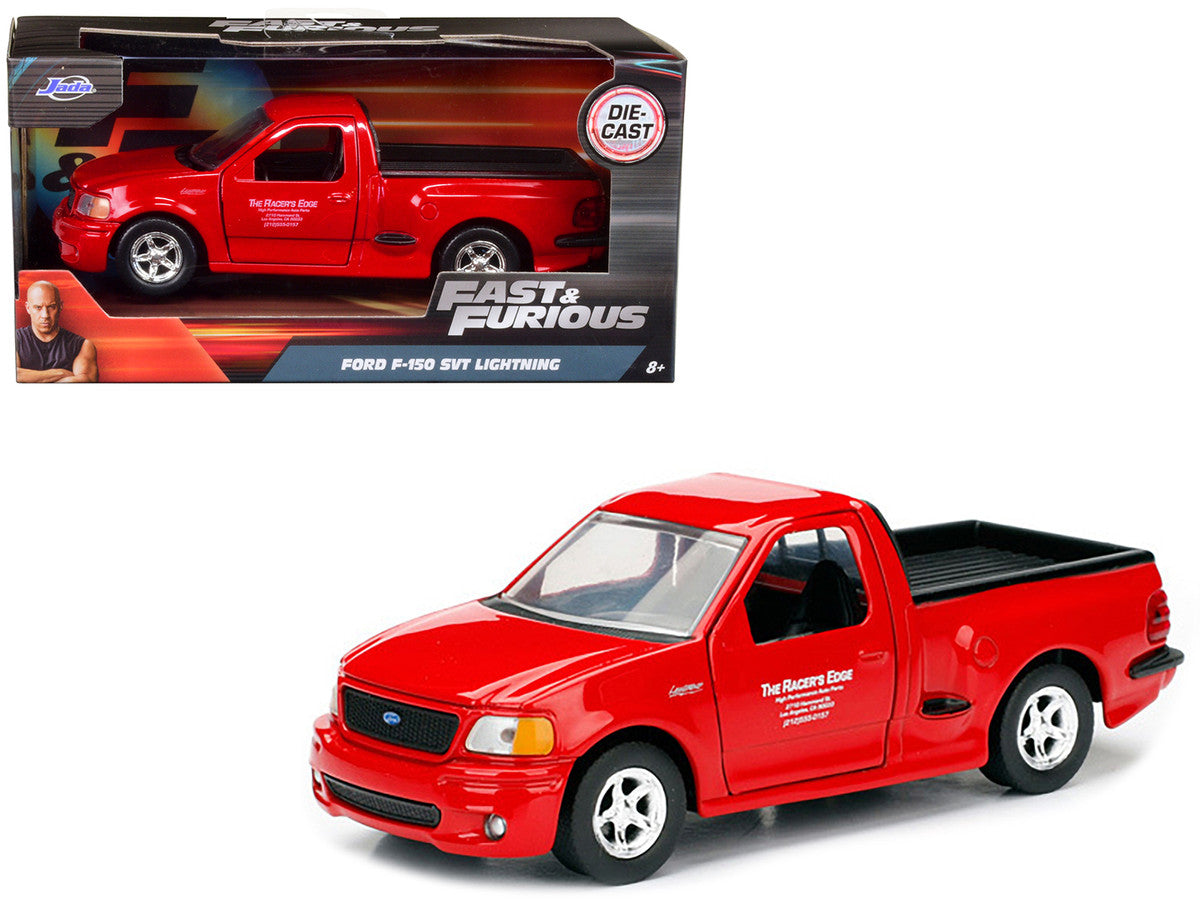 Brian's 1999 Ford F-150 SVT Lightning Pickup Truck Red "Fast & Furious" Movie 1/32 Diecast Model Car by Jada by Jada