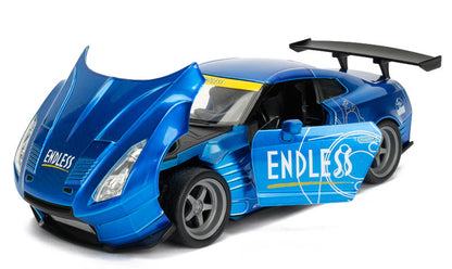 2009 Nissan GT-R (R35) Ben Sopra Blue JDM Tuners 1/24 Diecast Model Car by Jada by Jada