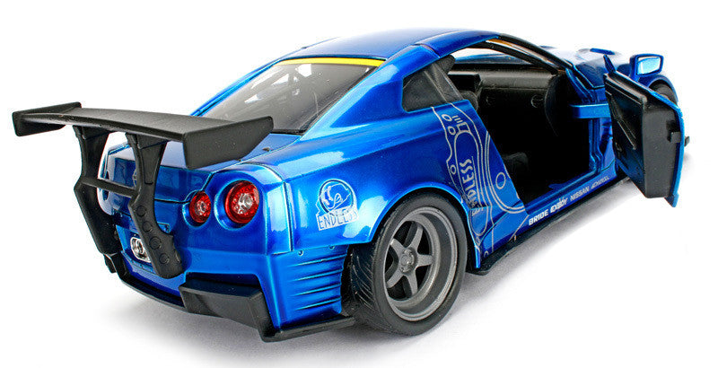 2009 Nissan GT-R (R35) Ben Sopra Blue JDM Tuners 1/24 Diecast Model Car by Jada by Jada