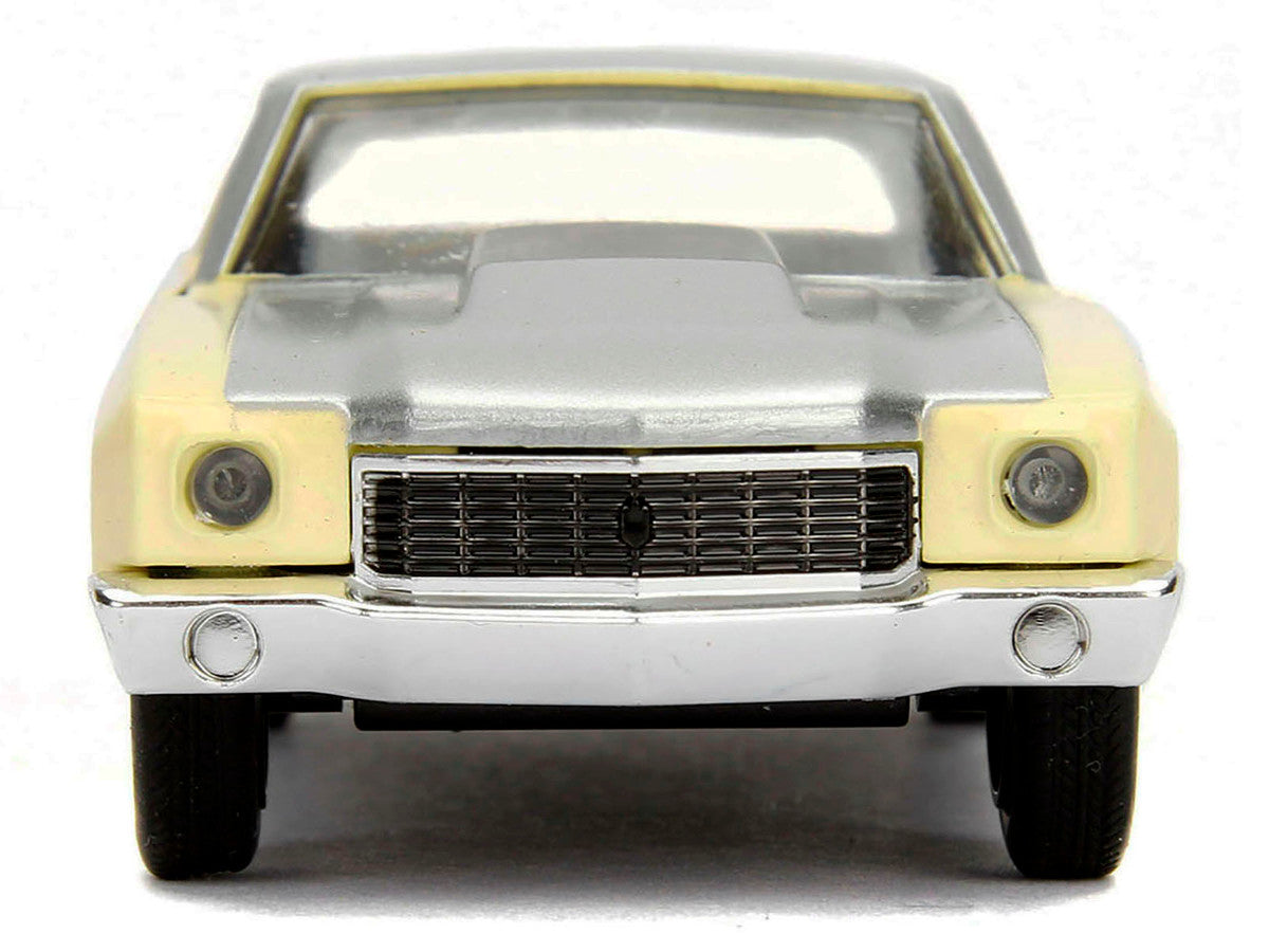 Chevrolet Monte Carlo Cream with Silver Hood and Top "The Fast and the Furious: Tokyo Drift" (2006) Movie "Fast & Furious" Series 1/32 Diecast Model Car by Jada by Jada