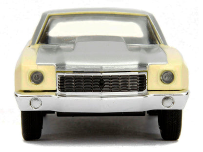 Chevrolet Monte Carlo Cream with Silver Hood and Top "The Fast and the Furious: Tokyo Drift" (2006) Movie "Fast & Furious" Series 1/32 Diecast Model Car by Jada by Jada