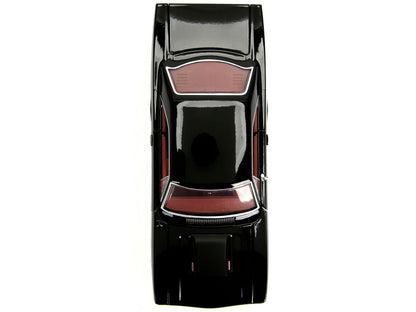 1970 Plymouth Road Runner 440 Black with Red Interior "Bigtime Muscle" Series 1/24 Diecast Model Car by Jada by Jada
