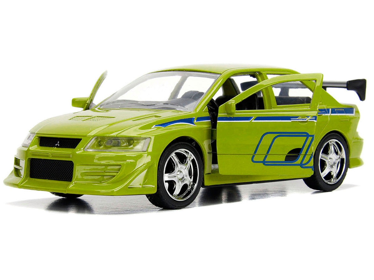 Brian's Mitsubishi Lancer Evolution VII Green "Fast & Furious" Movie 1/32 Diecast Model Car by Jada by Jada