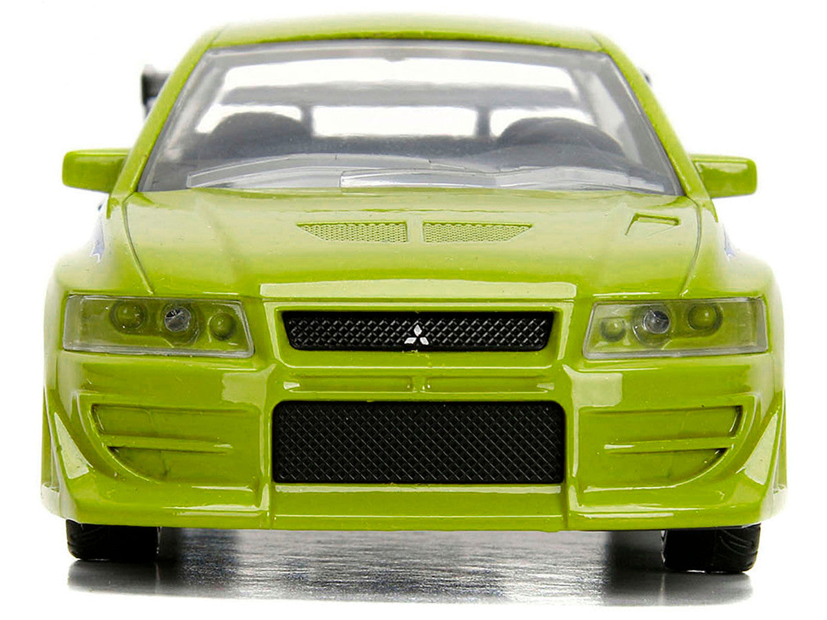 Brian's Mitsubishi Lancer Evolution VII Green "Fast & Furious" Movie 1/32 Diecast Model Car by Jada by Jada