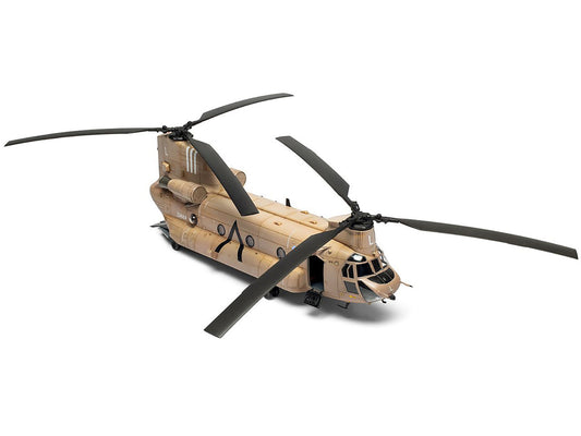 Level 3 Model Kit Boeing Chinook HC.1 Helicopter with 2 Scheme Options 1/72 Plastic Model Kit by Airfix by Airfix