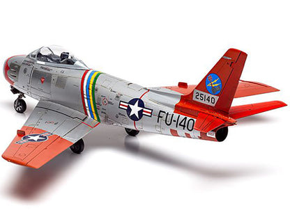 Level 2 Model Kit North American F-86F Sabre Aircraft with 2 Scheme Options 1/48 Plastic Model Kit by Airfix by Airfix