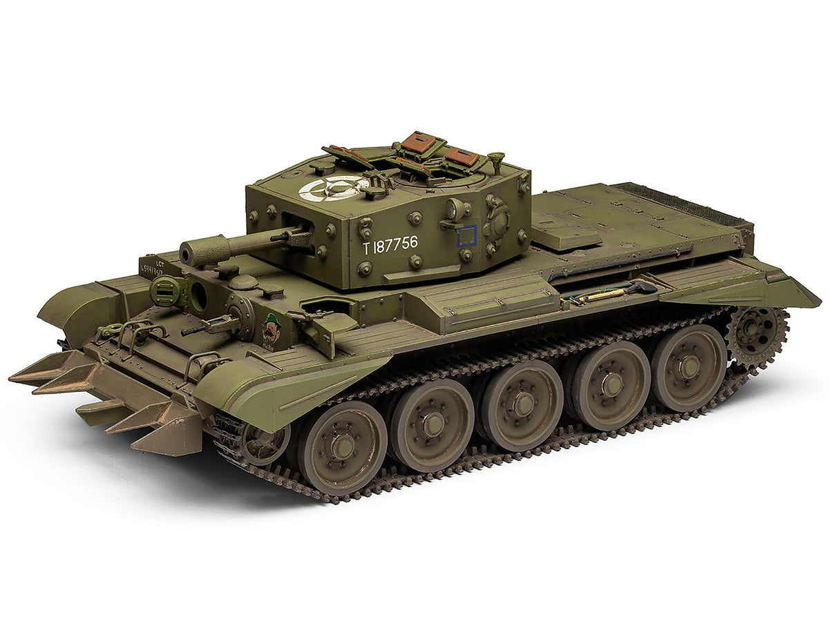 Level 3 Model Kit Cromwell Mk.IV / Mk.VI Cruiser Tank with 2 Scheme Options 1/35 Plastic Model Kit by Airfix by Airfix
