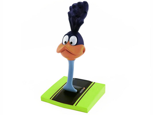 Plymouth Loved Bird Figure with Limelight Green Hood Stand 1/18 Model by ACME by Acme