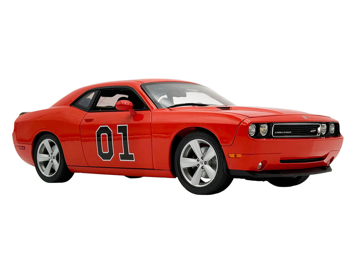 2010 Dodge Challenger SRT8 #01 "The General" Orange Limited Edition to 510 pieces Worldwide 1/18 Diecast Model Car by ACME-1