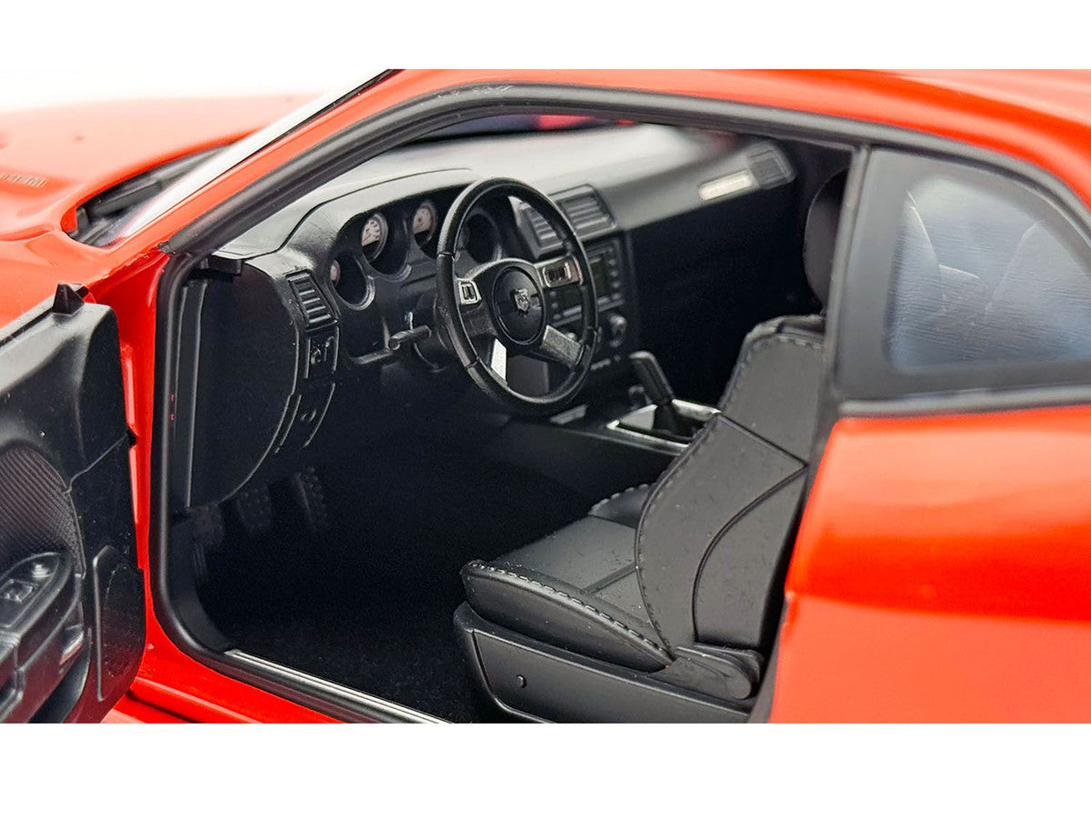 2010 Dodge Challenger SRT8 #01 "The General" Orange Limited Edition to 510 pieces Worldwide 1/18 Diecast Model Car by ACME-2