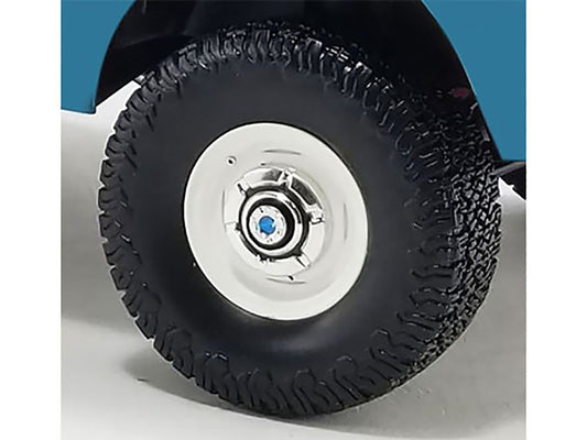 "35 Inch Offroad" Wheel and Tire Set of 4 pieces from 1967 Chevrolet K-10 Pickup Truck for 1/18 Scale Models by ACME by Acme