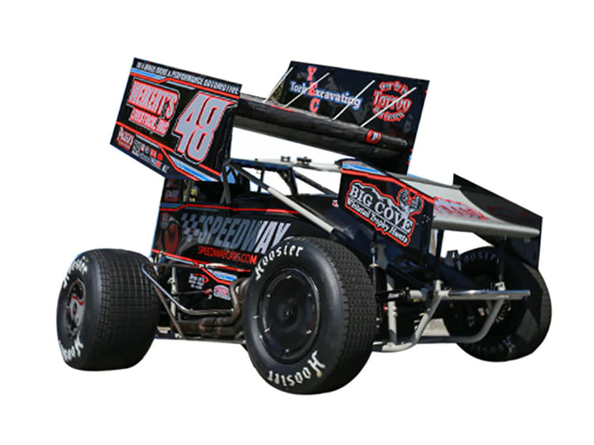 Winged Sprint Car #48 Danny Dietrich "Weikert's Livestock - Speedway Cars" (2026) 1/18 Diecast Model Car by ACME-1