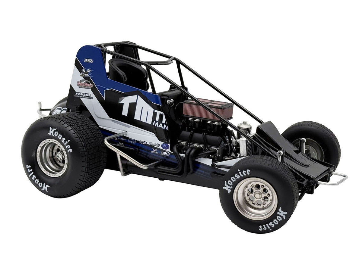 Winged Sprint Car #23 Chase Dietz "Treyco Manufacturing - Mountain Ridge Metals" (2026) 1/18 Diecast Model Car by ACME by Acme