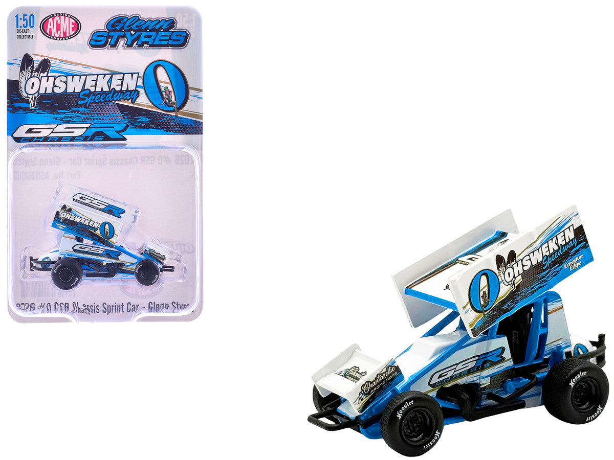 Winged Sprint Car #0 Glenn Styres "Ohsweken Speedway - GSR Chassis" (2026) 1/50 Diecast Model Car by ACME-0