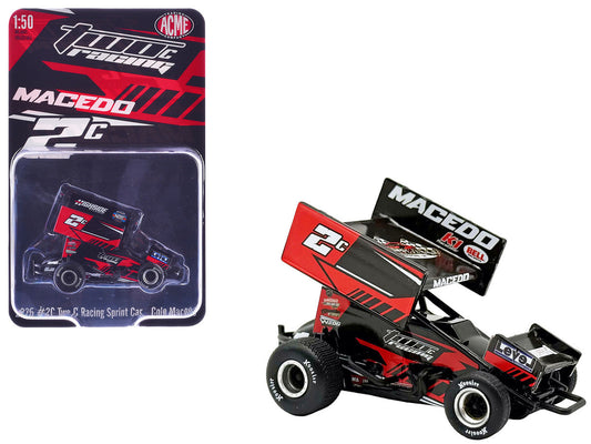 Winged Sprint Car #2C Cole Macedo "Two C Racing" (2026) 1/50 Diecast Model Car by ACME by Acme