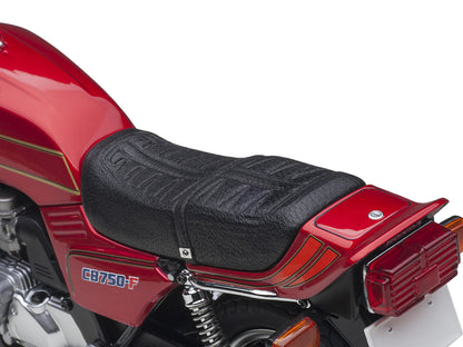 Honda CB750F Motorcycle Red with Helmet "Baribari Legend" (1986) OVA 1/12 Model by Autoart by Autoart
